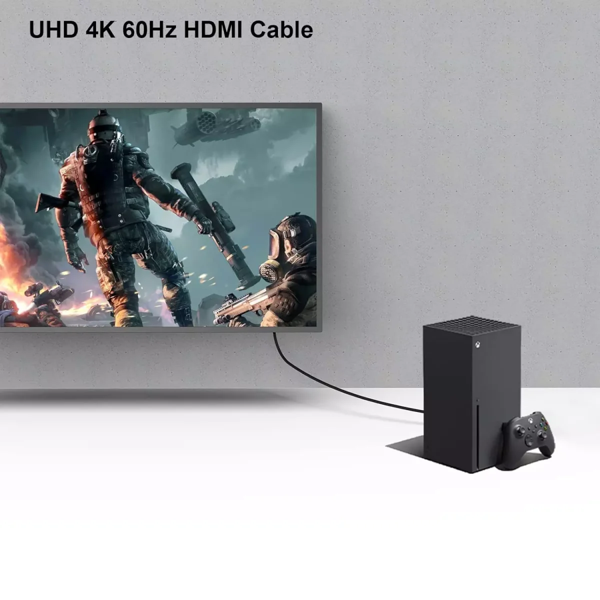 كابل  HDMI 2.0 Cable 4K (1.8 Meter) مستورد عالي الجودة