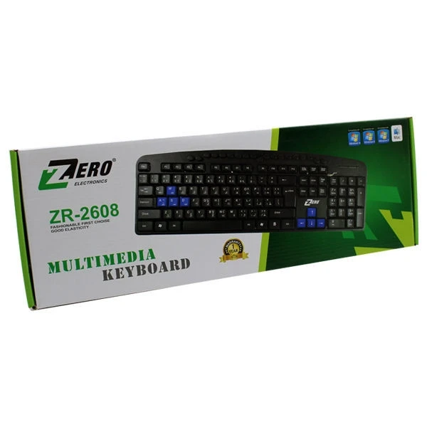 كيبورد ملتيميديا زيرو  ZR-2608