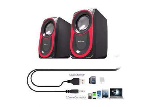 مكبر صوت X5  بمدخل وسائط متعددة USB من فلاي 
