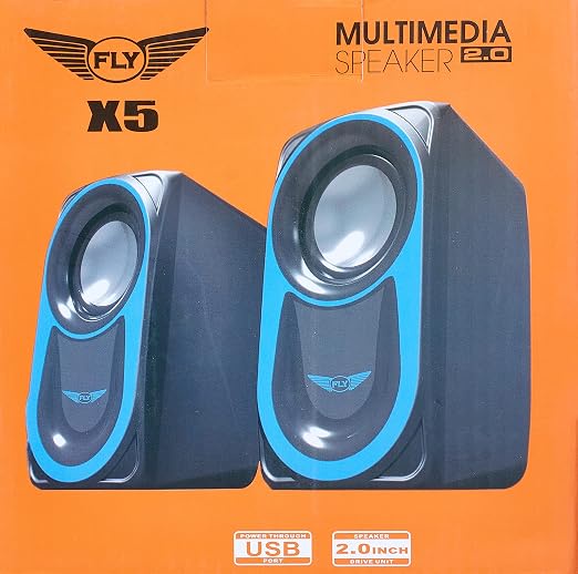 مكبر صوت X5  بمدخل وسائط متعددة USB من فلاي 