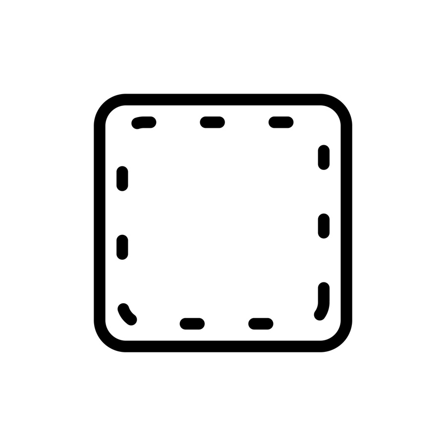 Black Piped Edges