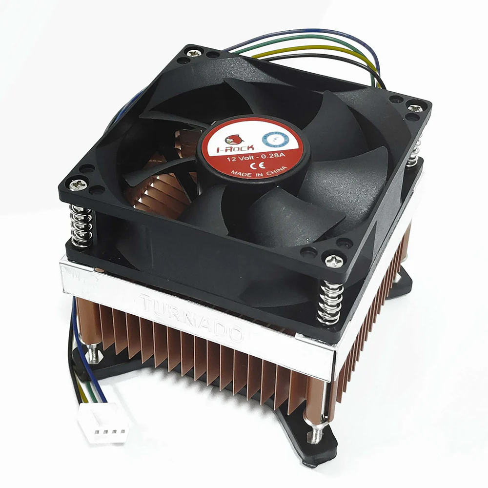 مبرد معالج انتل سوكت LGA 775 كور تو ديو و بنتيم 4 تربو نحاس