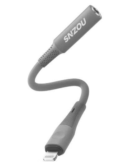 SNZOU SN-202 Audio Bridge Lightning to 3.5mm Adapter