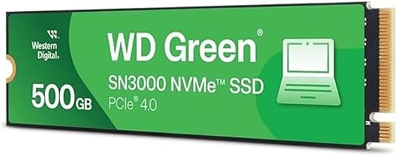 WD Green SN3000 500Gb M2 Nvme SSD
