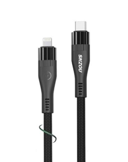 SNZOU SN-137 FastCharge 27W USB-C to Lightning Fast Charging Cable