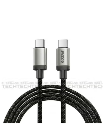 SNZOU SN-174 SpeedCharge 60W USB-C to USB-C Fast Charging Data Cable