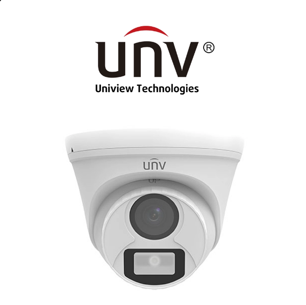 كاميرا انالوج UAC-T115-F28-W بدقة 5MP وإضاءة White Light حتى 20 متر
