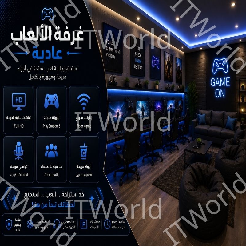  احجز غرفة ألعاب احترافية واستمتع بأفضل تجربة Gaming مع أصدقائك