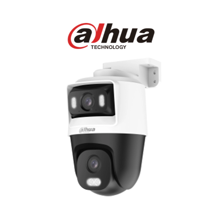 كاميرا مراقبة متحركة DH-HAC-PTS1500C-E2-IL-A بعدستين 5MP ورؤية ليلية حتى 50 متر