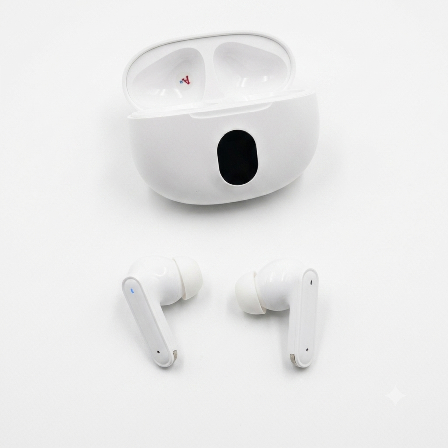 سماعة Oraimo OR6 TWS اللاسلكية – Bluetooth 5.3، صوت Hi-Fi، شاشة LED، منفذ Type-C