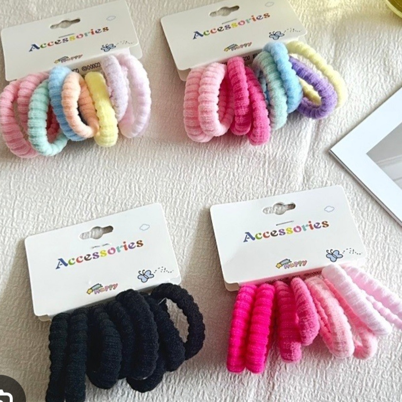  Meduim Sofa Hair Ties Set 3