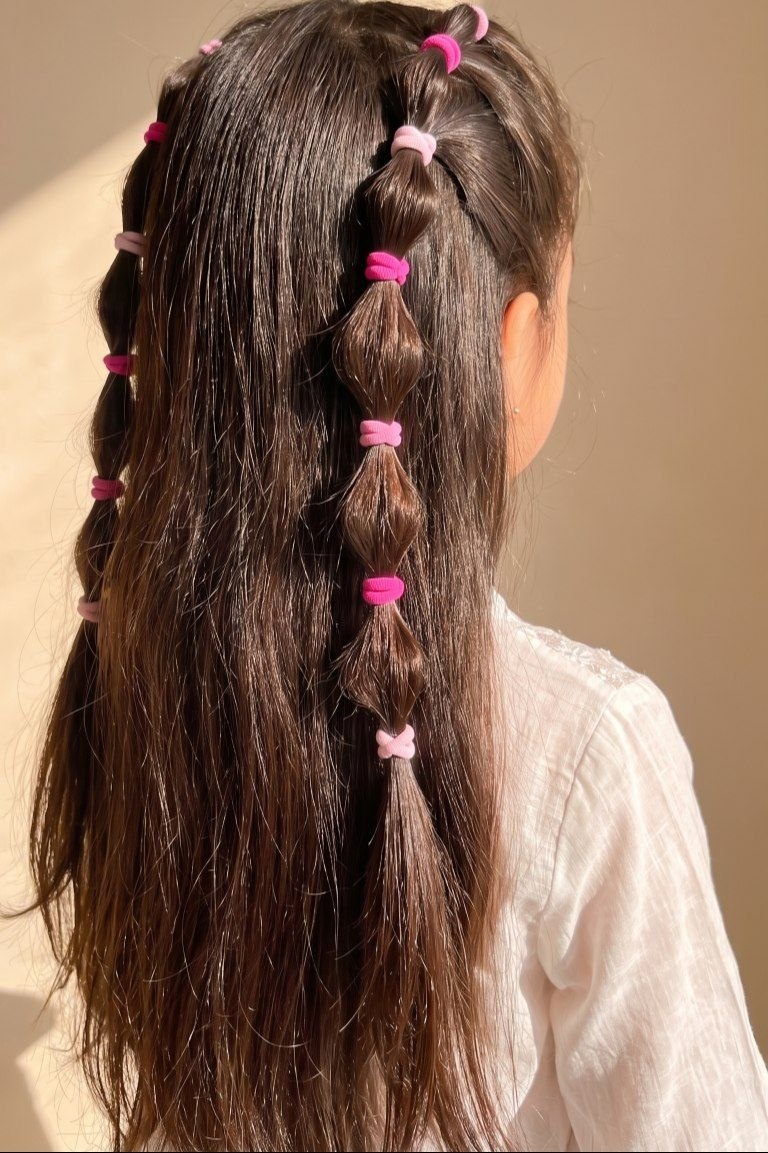 Mini Soft Hair tie Colorfull bag