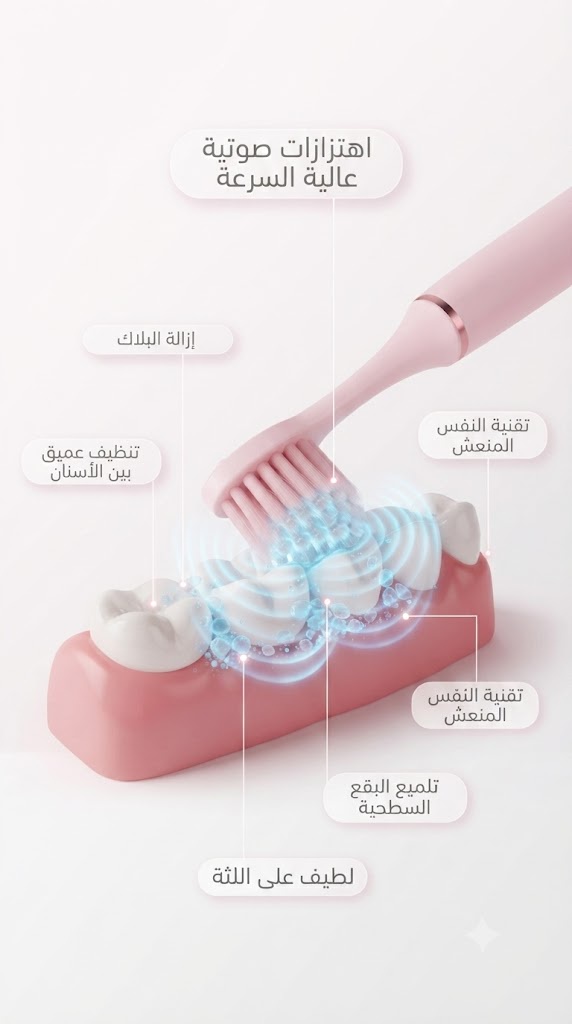 فرشاة الأسنان - الشحن والبطارية