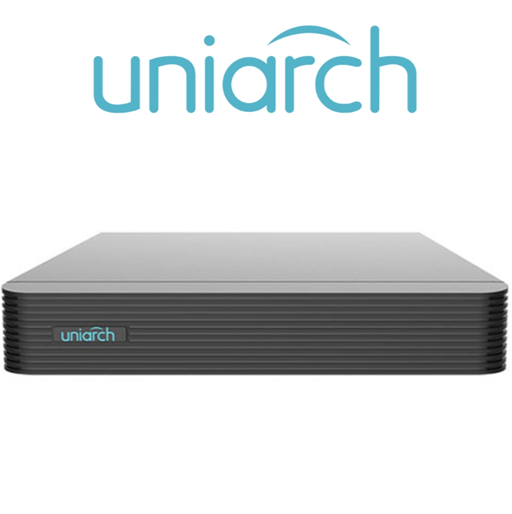 جهاز NVR شبكي 16 قناة -NVR Uniarch NVR-116E2 -بعدد 16 قناة لتسجيل ودعم كاميرات IP