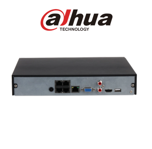 جهاز تسجيل شبكي NVR4104HS-P-4KS2/L 4CH PoE 4K NVR من Dahua