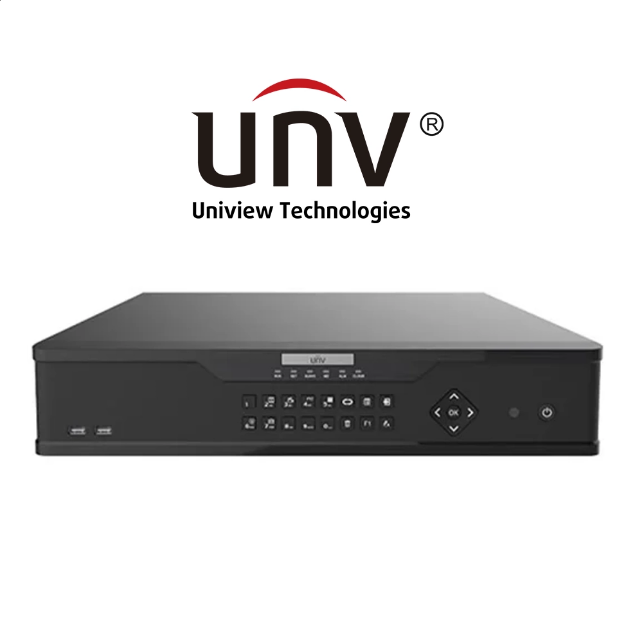 جهاز تسجيل شبكي UNV-NVR304-32X -32CH- Network Video Recorder من Uniview + دعم 12MP + ضغط Ultra 265 + هارد 4 SATA + دعم RAID