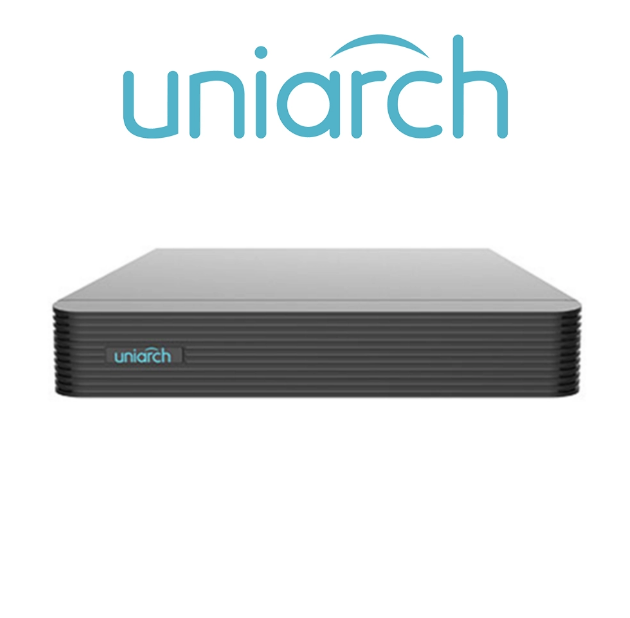 جهاز NVR شبكي 8 قناة PoE NVR-108E2-P8 لتسجيل كاميرات IP من Uniarch بعدد 8 قنوات مع 8 منافذ PoE