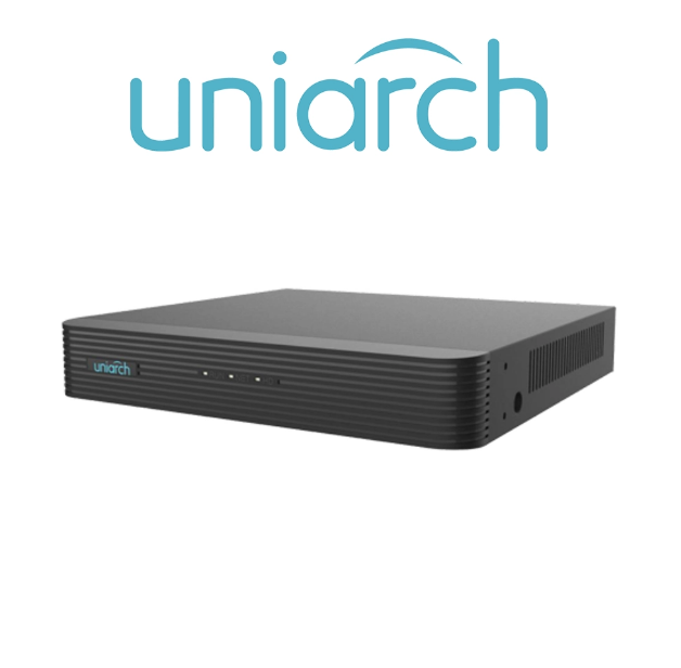 جهاز NVR شبكي 8 قناة PoE NVR-108E2-P8 لتسجيل كاميرات IP من Uniarch بعدد 8 قنوات مع 8 منافذ PoE