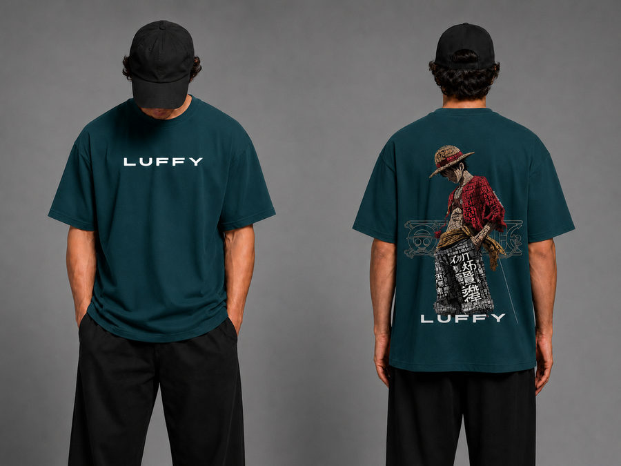 Luffy "Kanji Art"