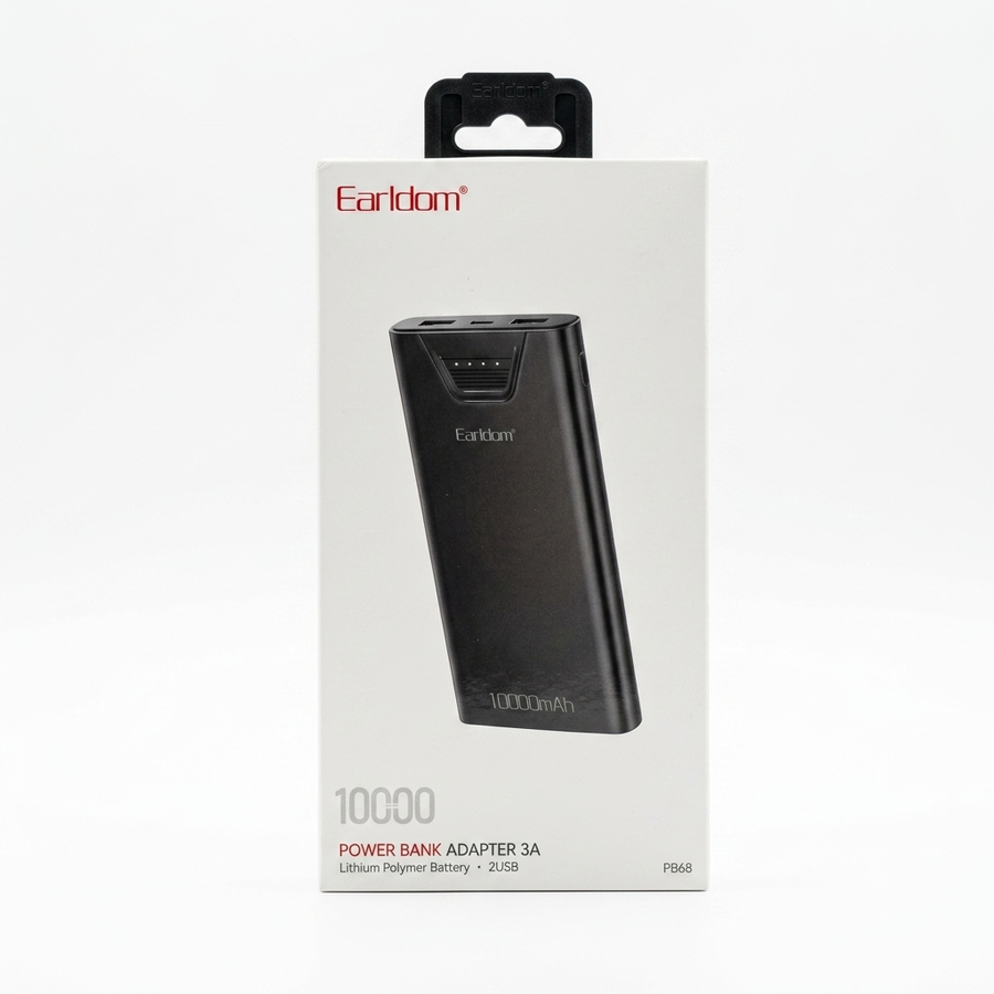 عرض التوفير – باور بانك Earldom ET-PB68 + ساعة T800 Ultra Plus 2 + سماعة Realme Buds T110 High Copy