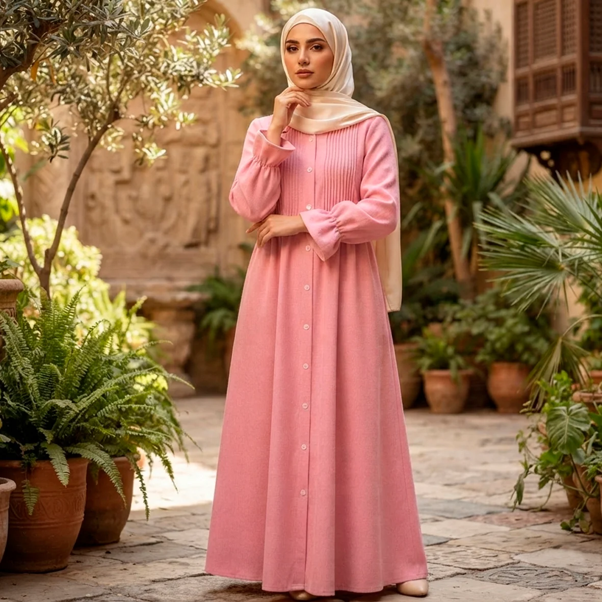Turkish linen dress