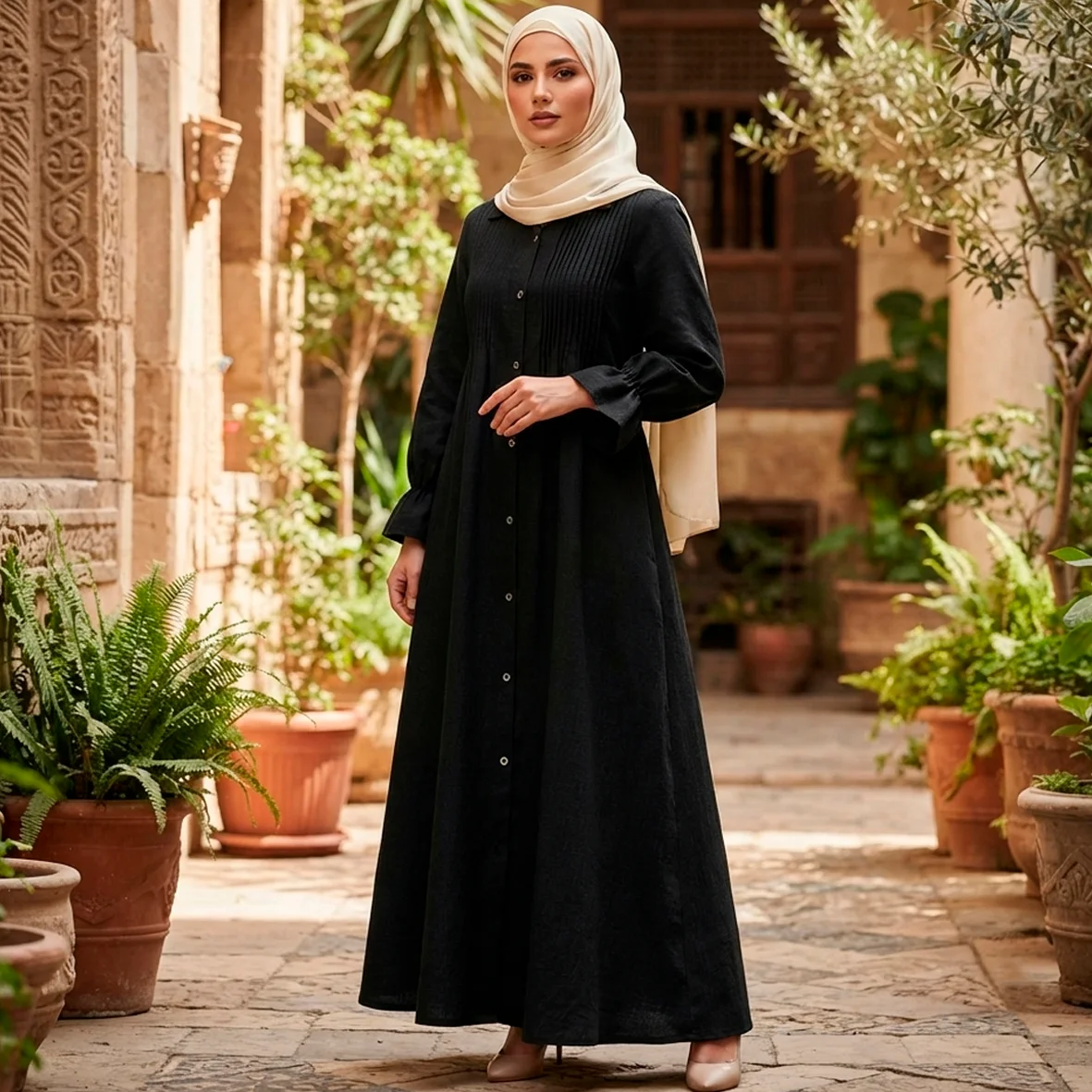 Turkish linen dress