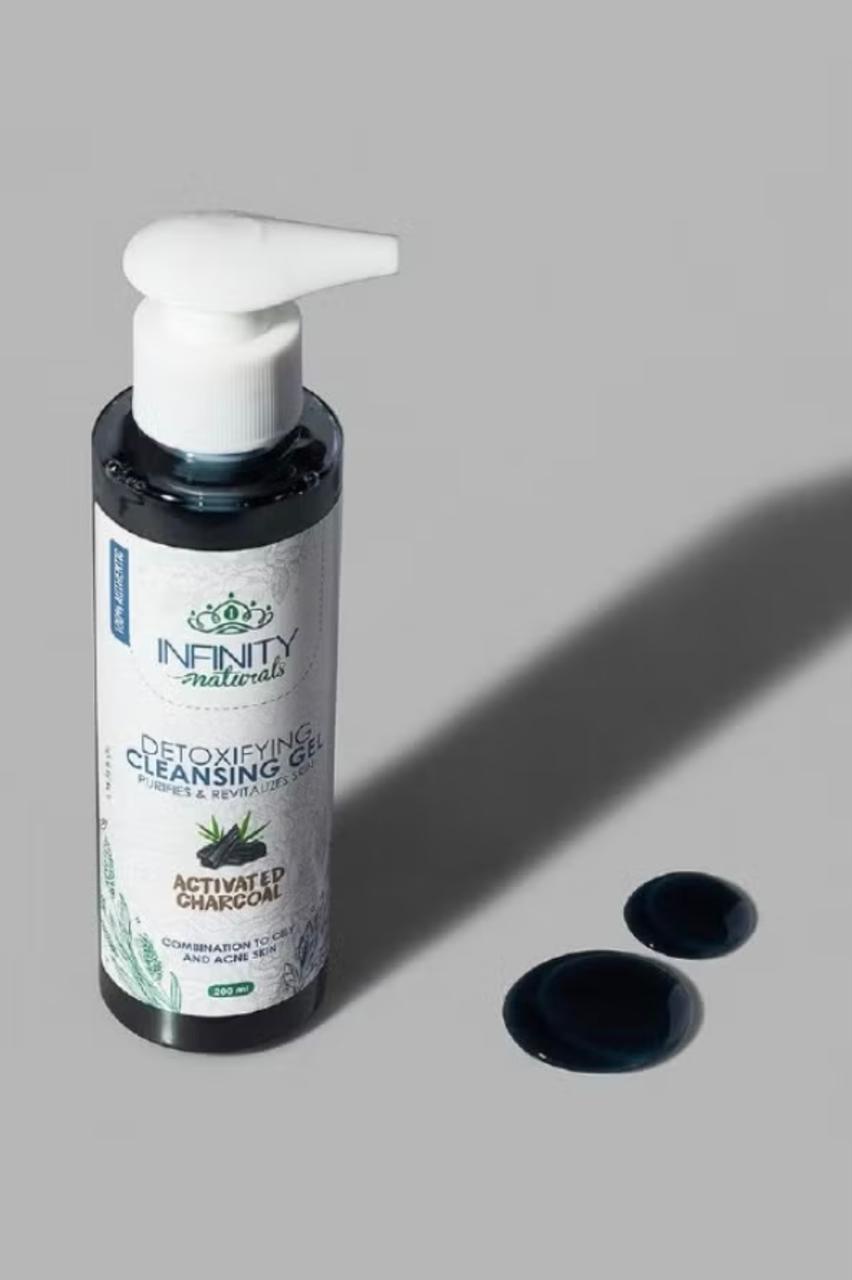 Infinity Detoxifiyng Cleansing Gel With charcoal