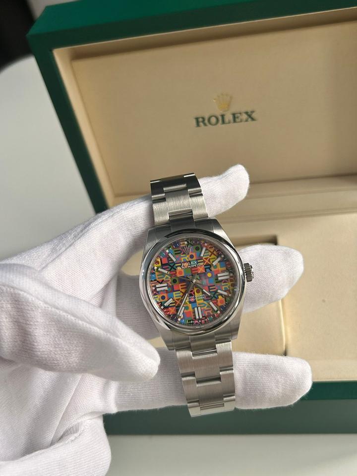 ساعة Rolex Oyster Perpetual نسخة سوبر ماستر كواليتي سويسرية 41mm