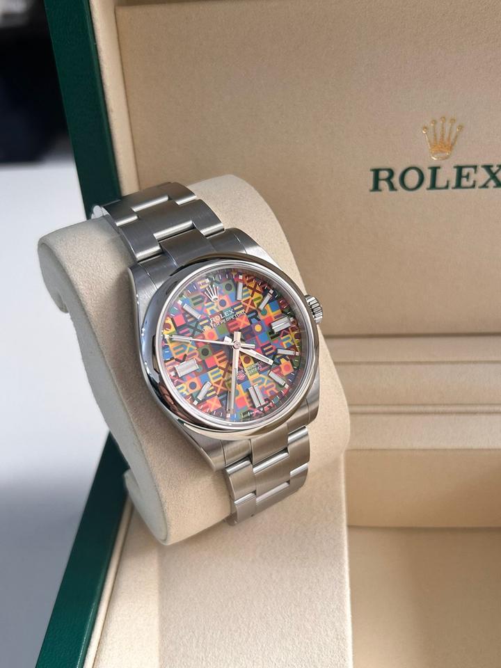 ساعة Rolex Oyster Perpetual نسخة سوبر ماستر كواليتي سويسرية 41mm