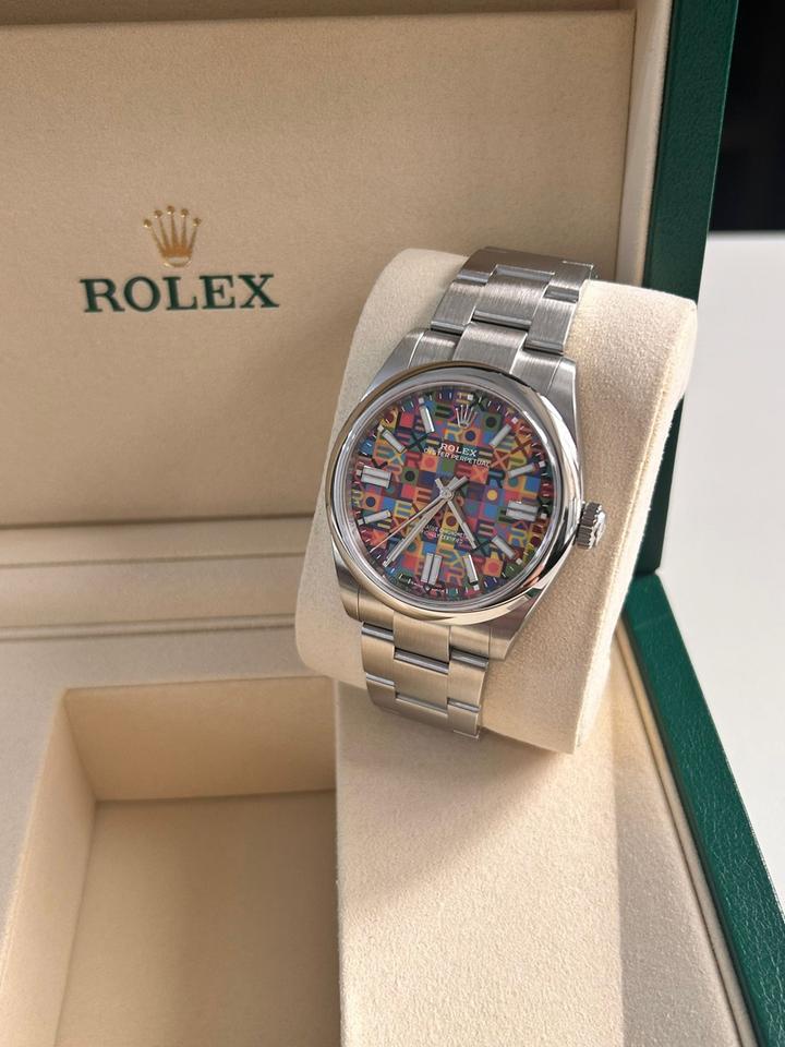 ساعة Rolex Oyster Perpetual نسخة سوبر ماستر كواليتي سويسرية 41mm