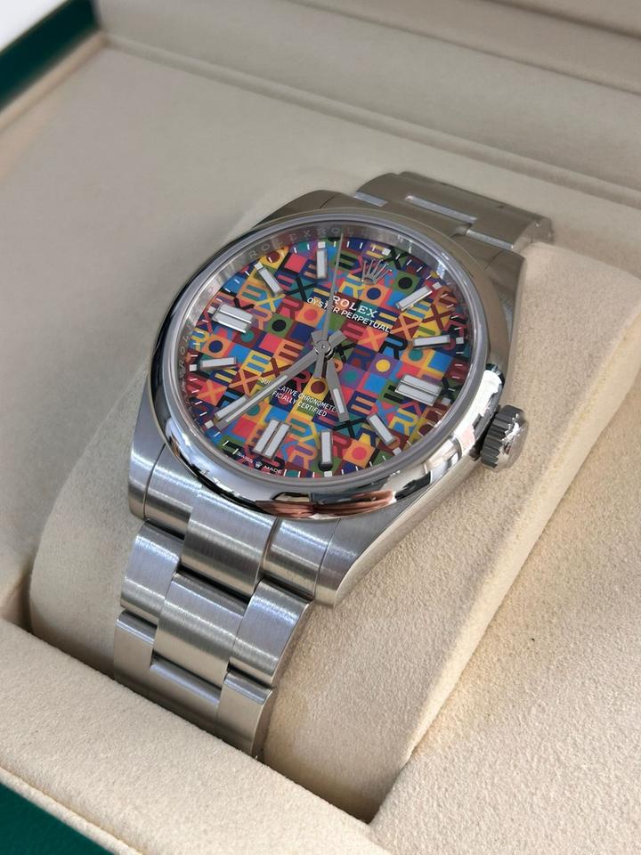 ساعة Rolex Oyster Perpetual نسخة سوبر ماستر كواليتي سويسرية 41mm