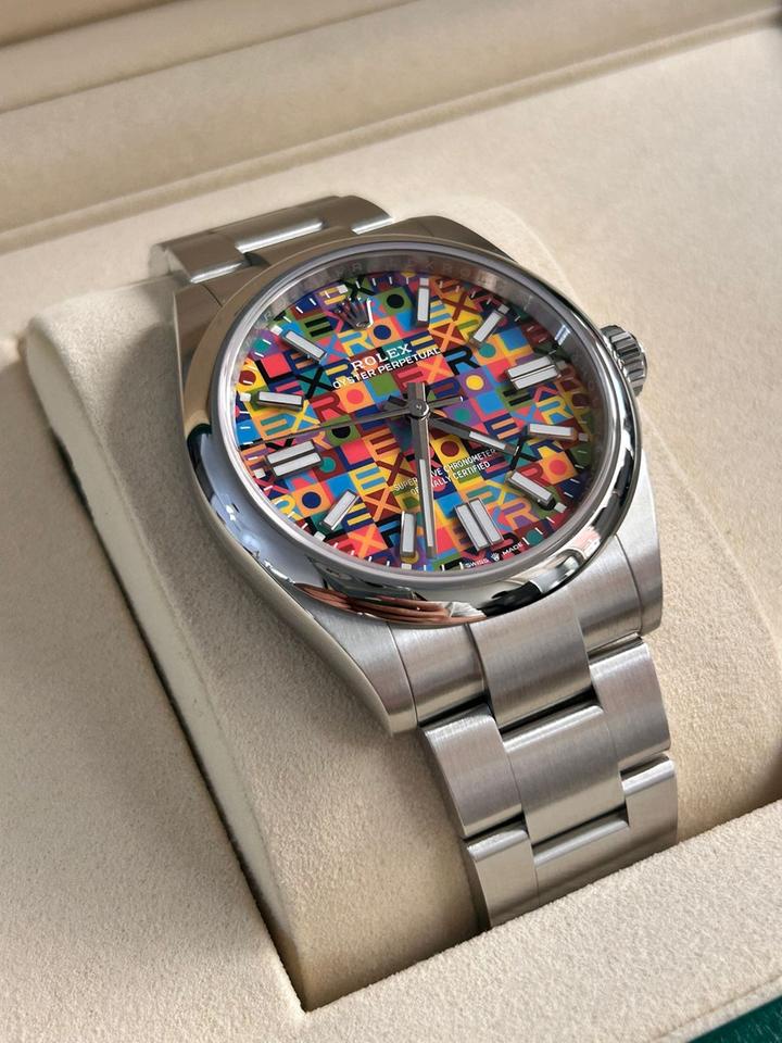 ساعة Rolex Oyster Perpetual نسخة سوبر ماستر كواليتي سويسرية 41mm