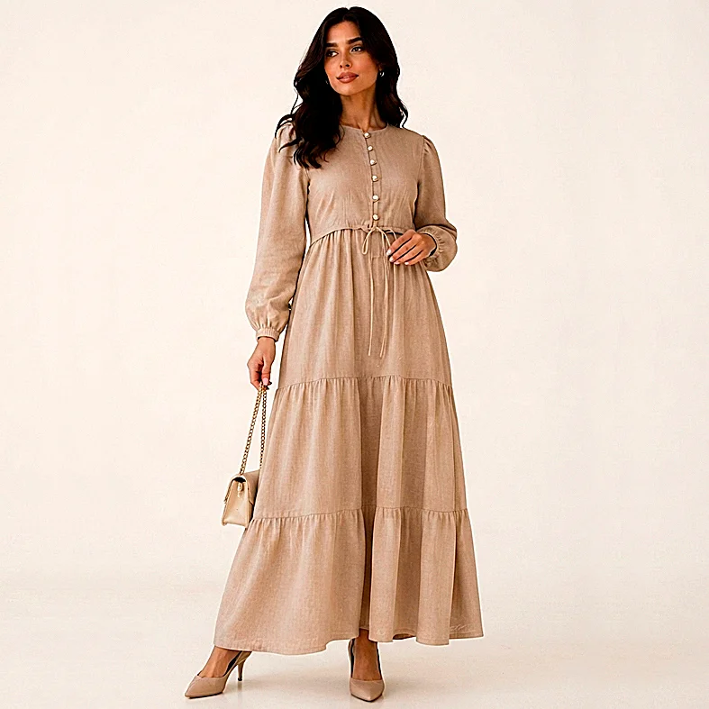 English Linen Dress