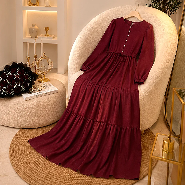 English Linen Dress