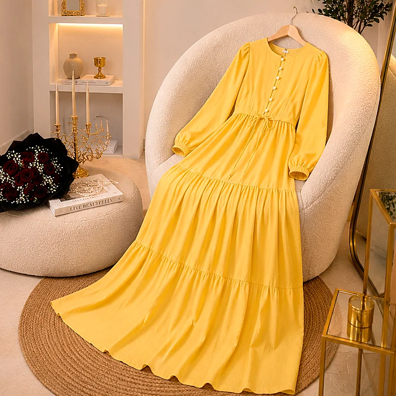 English Linen Dress