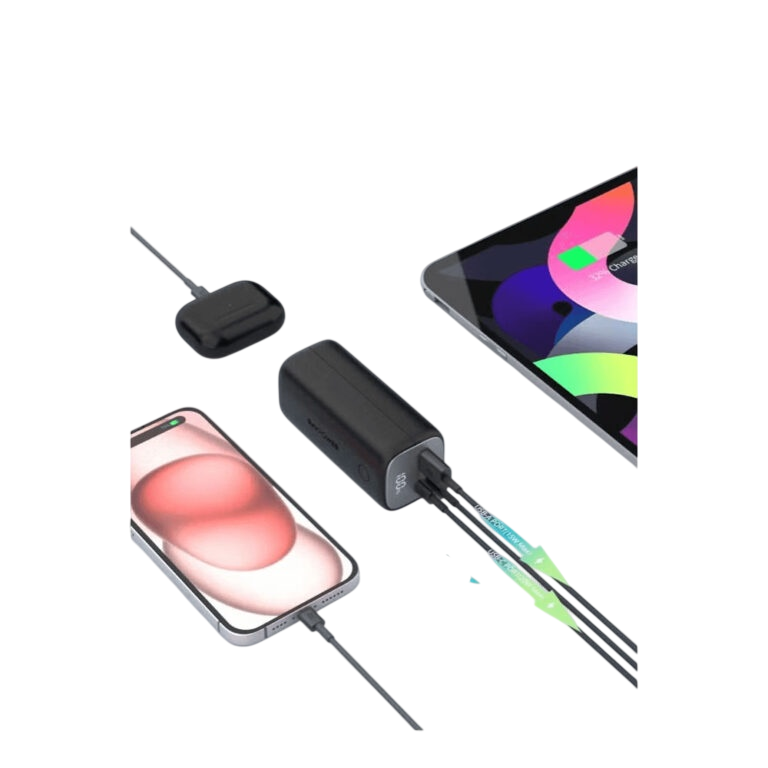 RavPower PB208 Pioneer Power Bank 4 Ports 20,000 mAh PD 70w