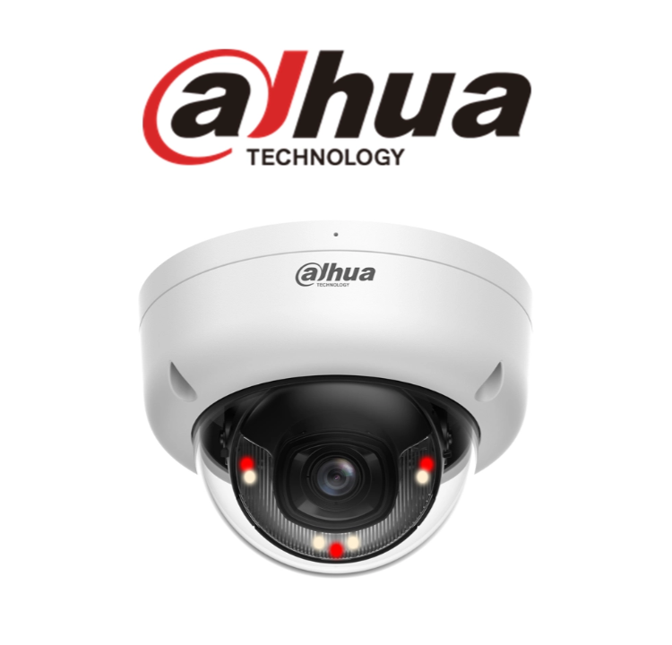 كاميرا Dahua DH-IPC-HDBW1439E1-A-IL بدقة 4MP بإضاءة مزدوجة ذكية