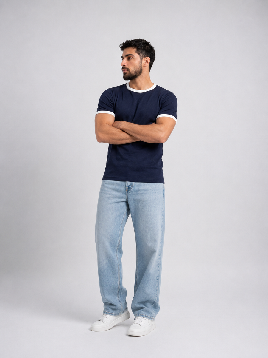 Ringer TEE Navy