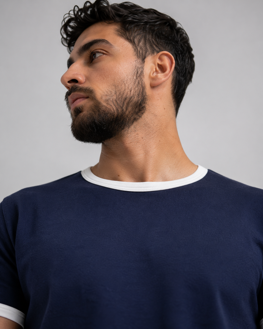Ringer TEE Navy
