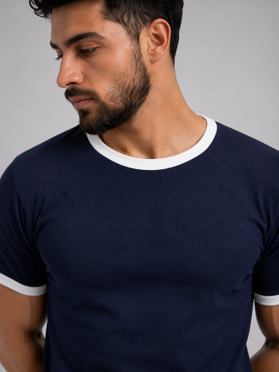 Ringer TEE Navy