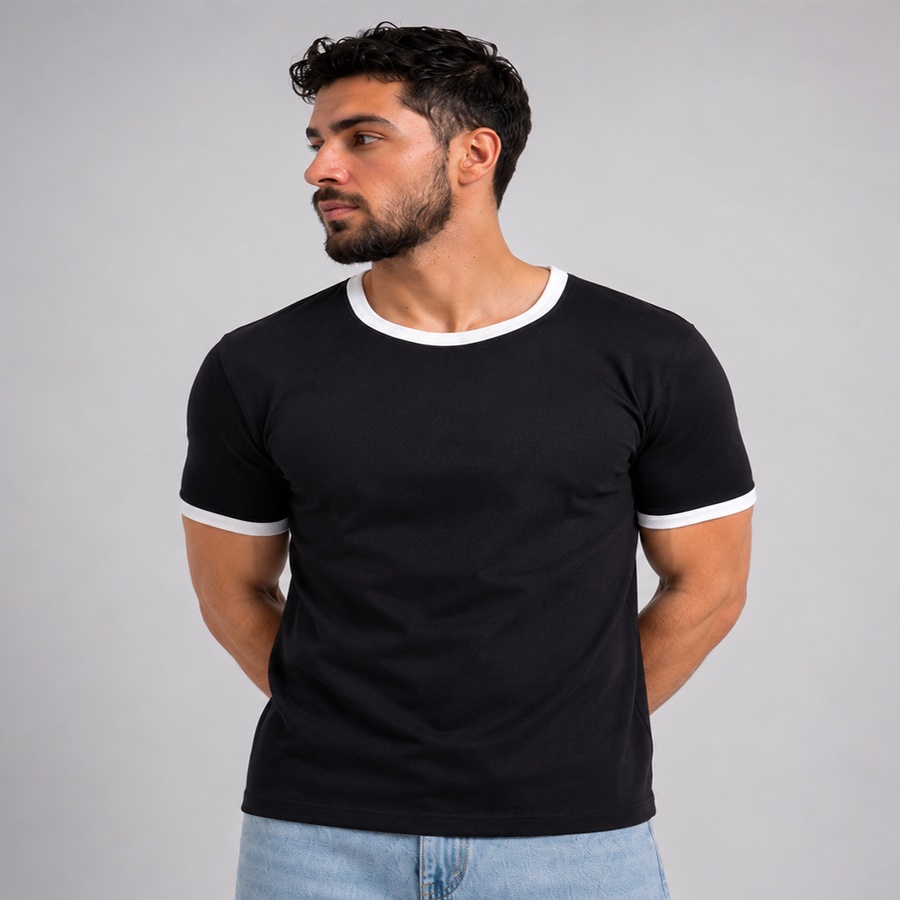 Ringer TEE Black