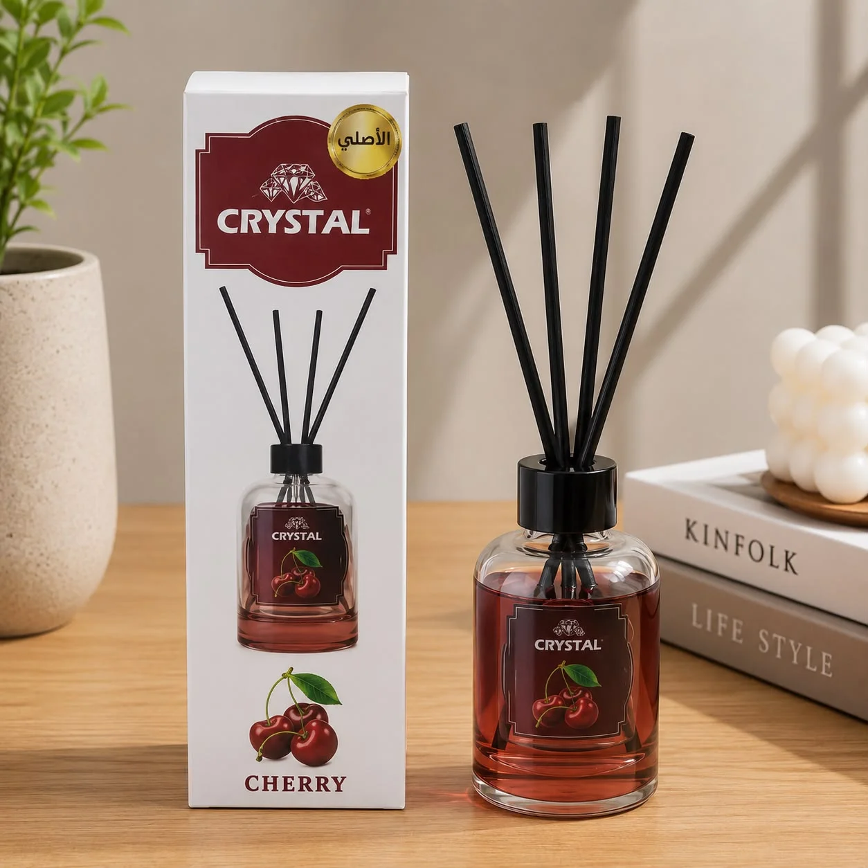 Car Crystal Reed Diffuser 120ml-KRD120