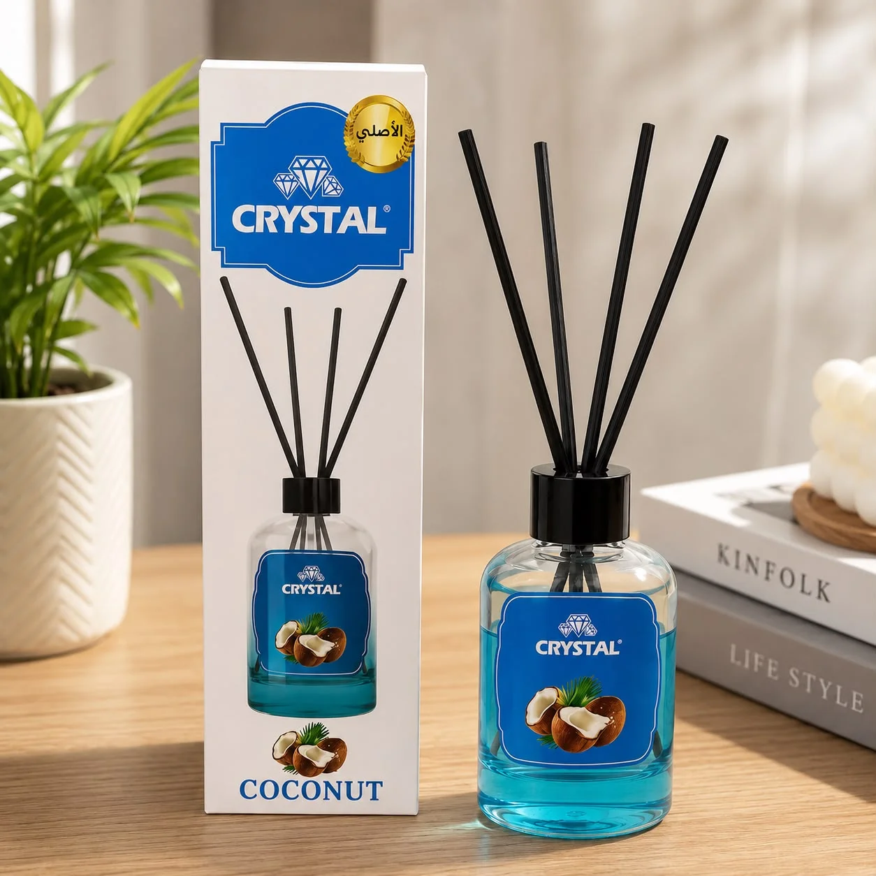 Car Crystal Reed Diffuser 120ml-KRD120