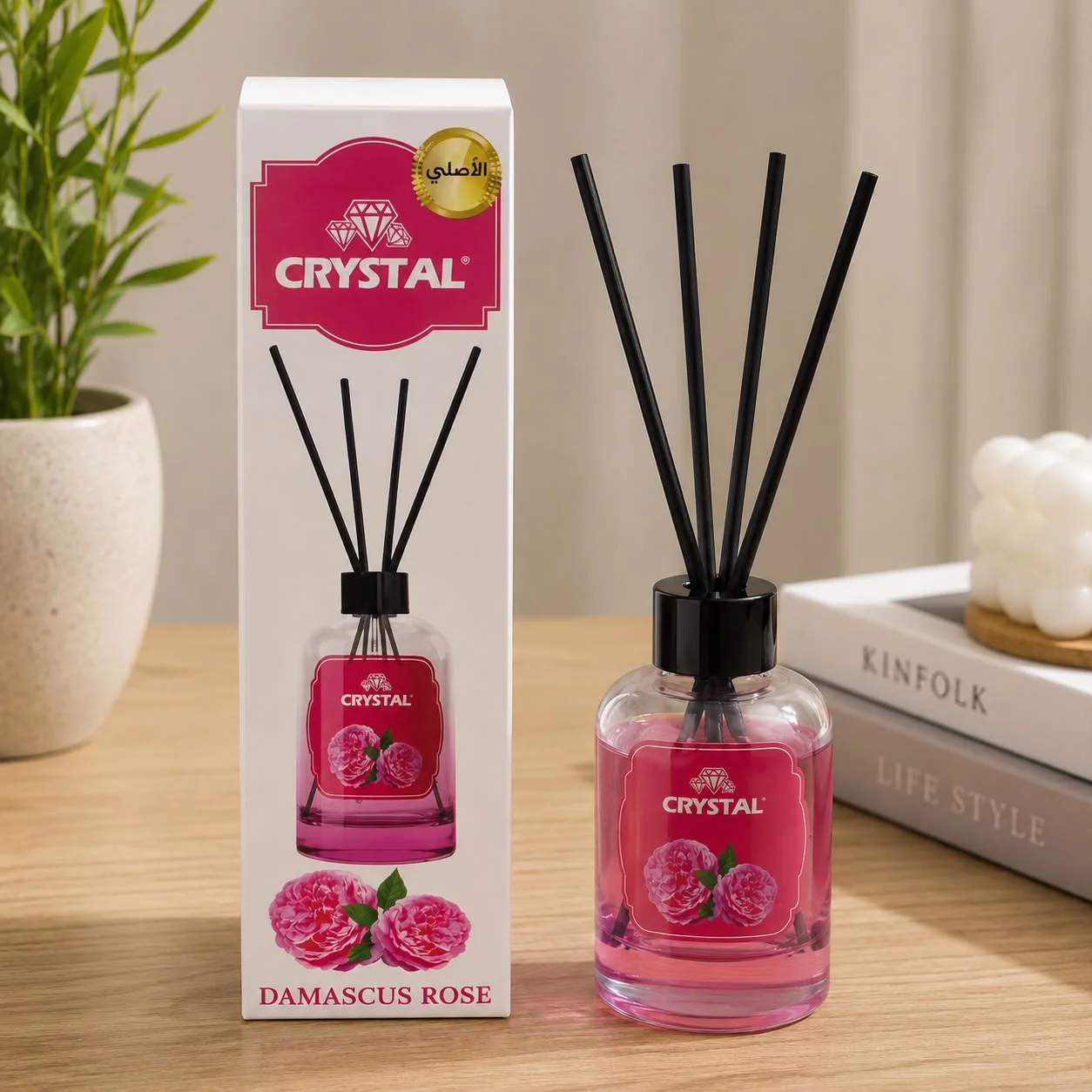 Car Crystal Reed Diffuser 120ml-KRD120