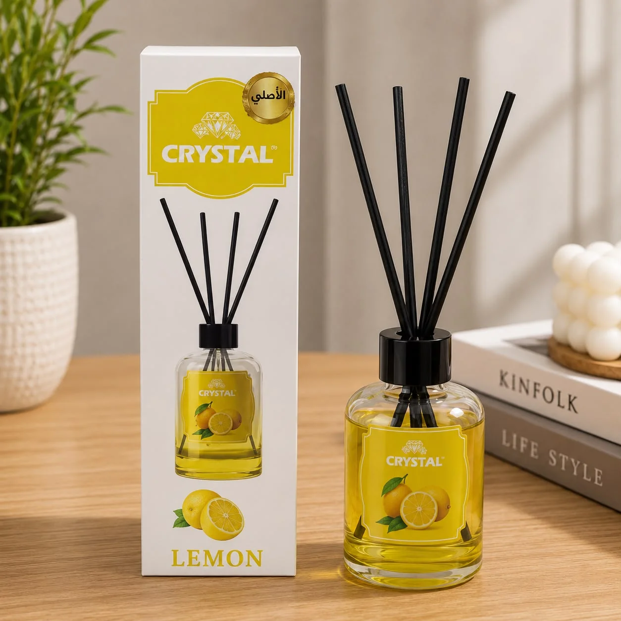 Car Crystal Reed Diffuser 120ml-KRD120
