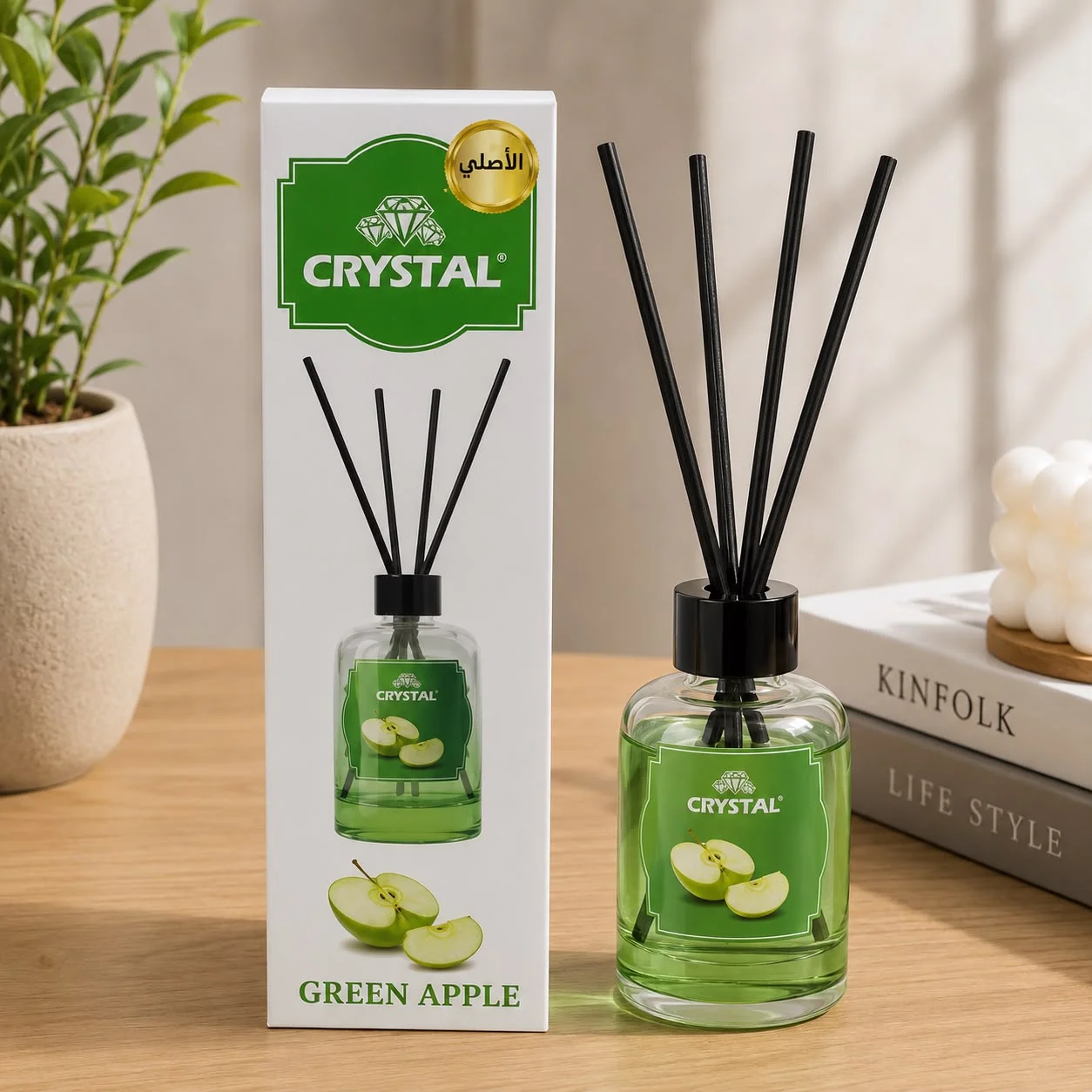 Car Crystal Reed Diffuser 120ml-KRD120