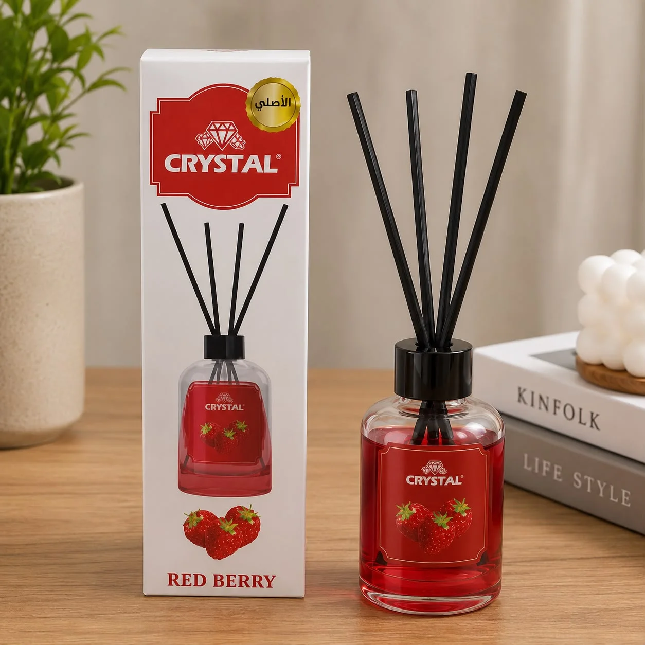 Car Crystal Reed Diffuser 120ml-KRD120