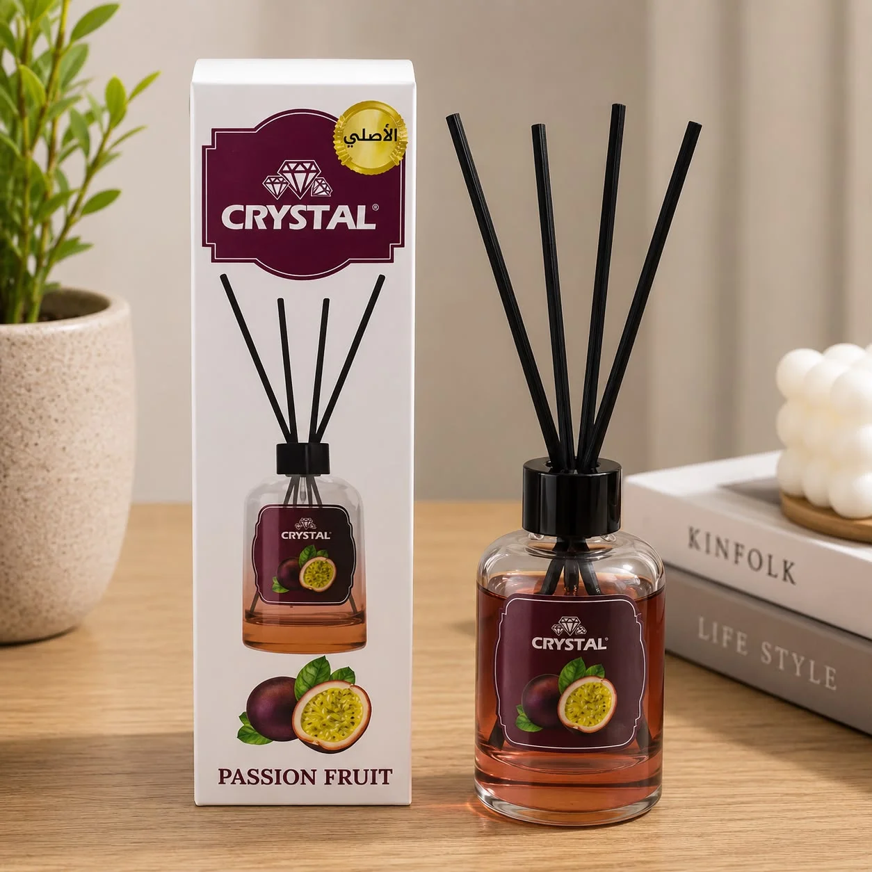 Car Crystal Reed Diffuser 120ml-KRD120