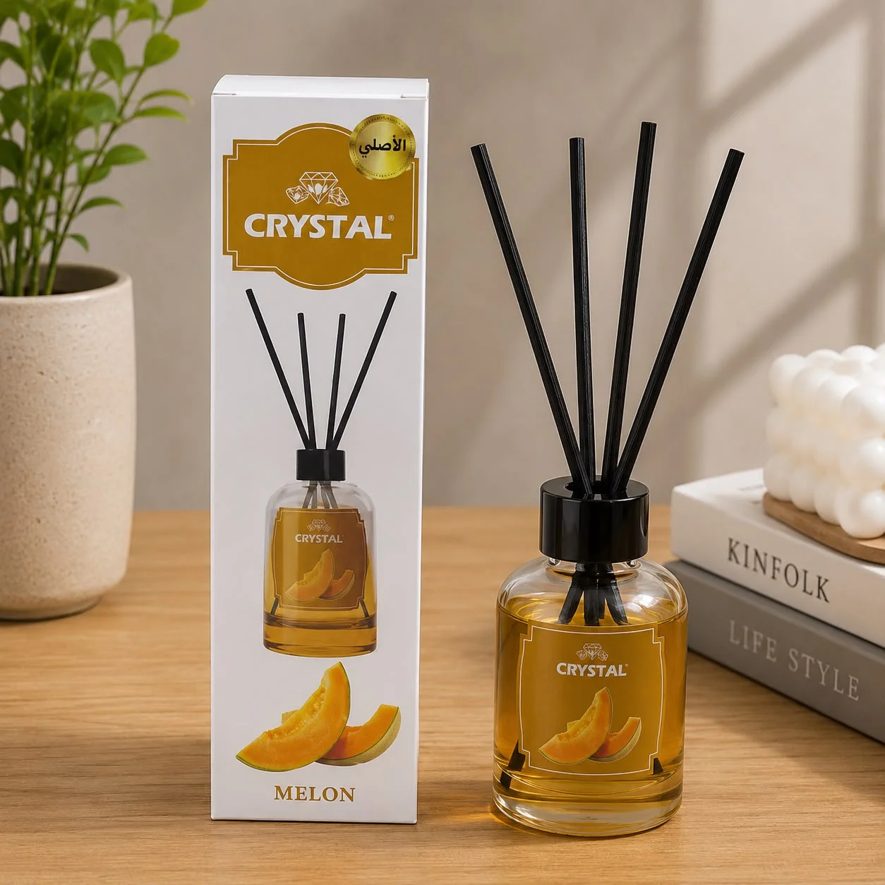 Car Crystal Reed Diffuser 120ml-KRD120