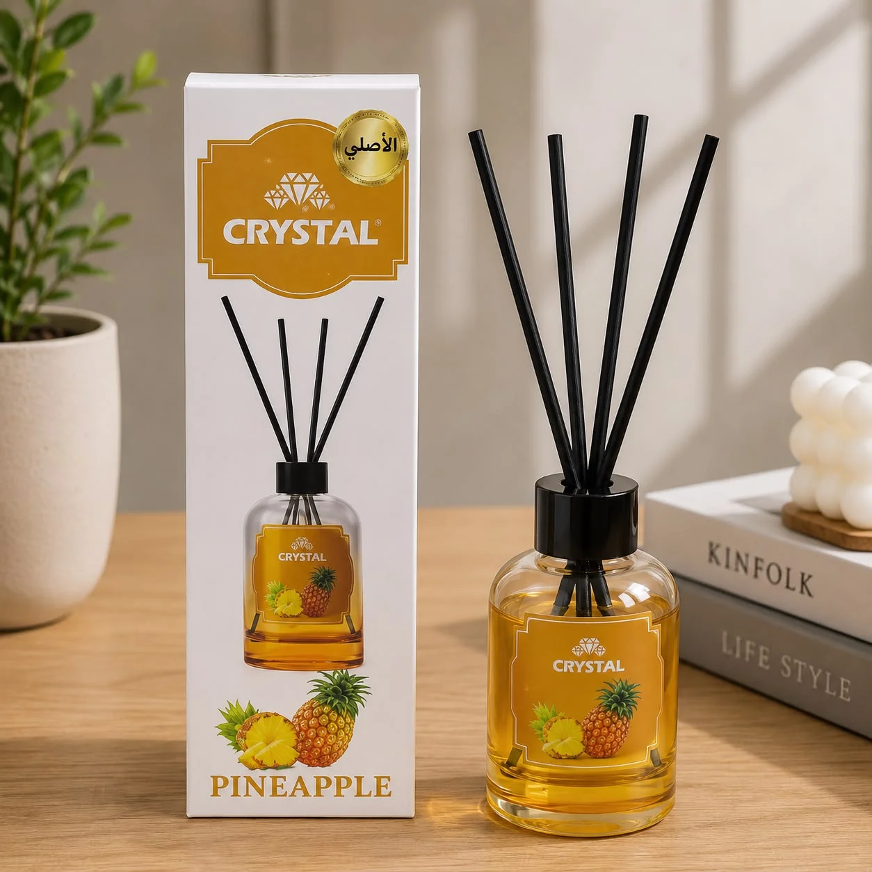 Car Crystal Reed Diffuser 120ml-KRD120